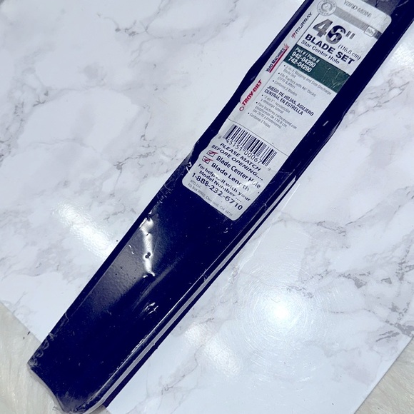 Yard Man 46-Inch Black Blade Set for lawnmowers - Picture 4 of 4